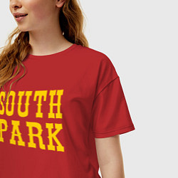 Футболка оверсайз женская SOUTH PARK, цвет: красный — фото 2