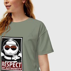 Футболка оверсайз женская ЮЖНЫЙ ПАРК, цвет: авокадо — фото 2