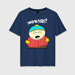 Женская футболка оверсайз South Park, Эрик Картман