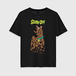 Женская футболка оверсайз Scooby-Doo