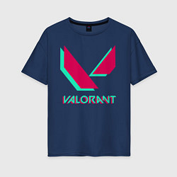Женская футболка оверсайз VALORANT
