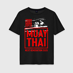 Женская футболка оверсайз MUAY THAI
