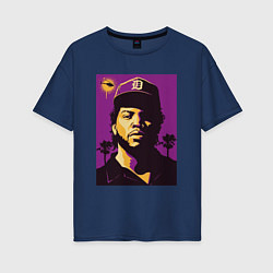Женская футболка оверсайз Ice Cube
