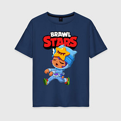 Женская футболка оверсайз BRAWL STARS SANDY