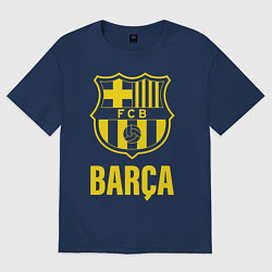 Футболка оверсайз женская BARCA, цвет: тёмно-синий