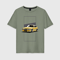 Женская футболка оверсайз BMW E36