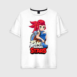 Женская футболка оверсайз PAM Brawl Stars