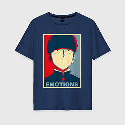 Женская футболка оверсайз Mob Emotions Z