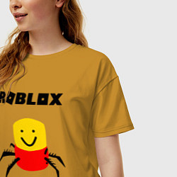 Футболка оверсайз женская ROBLOX, цвет: горчичный — фото 2