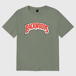 Футболка оверсайз женская BACKWOODS, цвет: авокадо