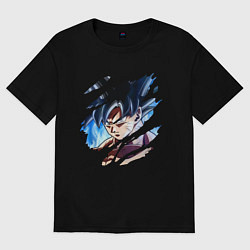 Футболка оверсайз женская Dragon Ball, цвет: черный