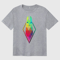 Футболка оверсайз женская THE SIMS, цвет: меланж