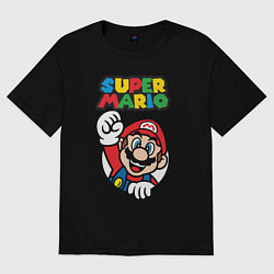 Женская футболка оверсайз Mario