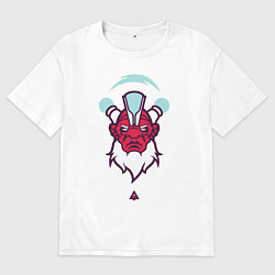 Футболка оверсайз женская Дизраптор Dota 2, цвет: белый