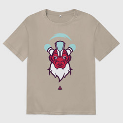 Футболка оверсайз женская Дизраптор Dota 2, цвет: миндальный