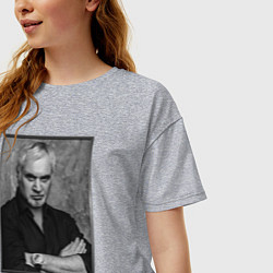 Футболка оверсайз женская Валерий Меладзе, цвет: меланж — фото 2