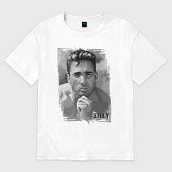 Футболка оверсайз женская Гачи Билли Херрингтон арт, цвет: белый