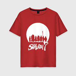Женская футболка оверсайз Samurai 7