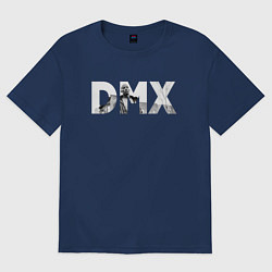 Футболка оверсайз женская DMX - Earl Simmons, цвет: тёмно-синий