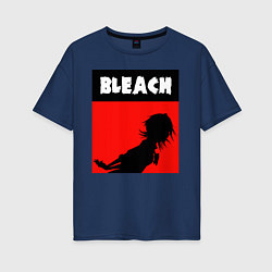 Женская футболка оверсайз Bleach art