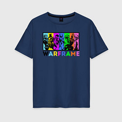 Женская футболка оверсайз WARFRAME