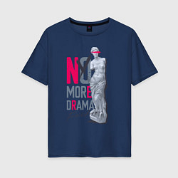 Женская футболка оверсайз No more Drama Статуя Свободы