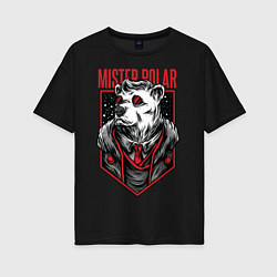 Женская футболка оверсайз Mister Polar