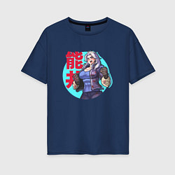 Женская футболка оверсайз Magic-User Noi