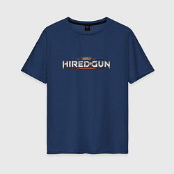 Женская футболка оверсайз Necromunda: Hired Gun