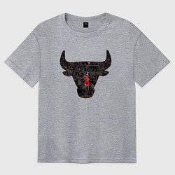 Женская футболка оверсайз Bulls - Jordan