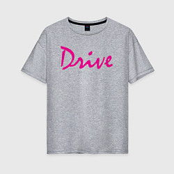 Женская футболка оверсайз DRIVE