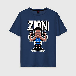 Женская футболка оверсайз Zion