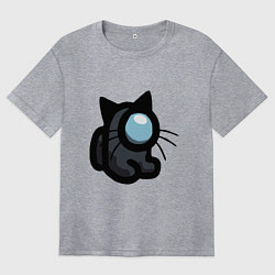 Футболка оверсайз женская Among Us, цвет: меланж