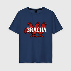 Женская футболка оверсайз 3RACHA