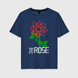 Женская футболка оверсайз THE ROSE