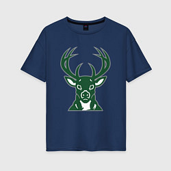 Женская футболка оверсайз Bucks