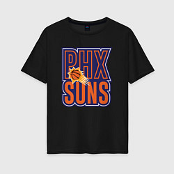 Женская футболка оверсайз PHX Suns