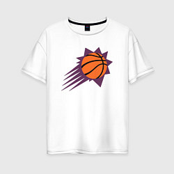 Женская футболка оверсайз Suns Basket