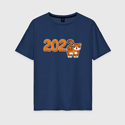 Женская футболка оверсайз 2022 - Год Тигра