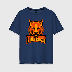 Женская футболка оверсайз Tigers