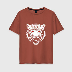 Женская футболка оверсайз Eye Tiger