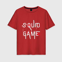 Женская футболка оверсайз Squid Game Kill