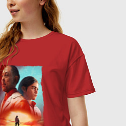 Футболка оверсайз женская FAR CRY 6 ФАР КРАЙ 6 ПОСТЕР, цвет: красный — фото 2