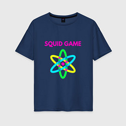 Женская футболка оверсайз Squid Game Atom