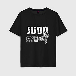 Футболка оверсайз женская Style Judo, цвет: черный