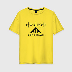 Женская футболка оверсайз HORIZON ZERO DAWN