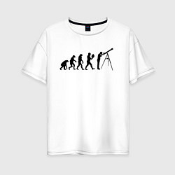 Женская футболка оверсайз Astroevolution V