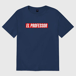Женская футболка оверсайз EL PROFESSOR БУМАЖНЫЙ ДОМ