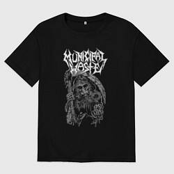 Женская футболка оверсайз Municipal Waste - urban nightmare