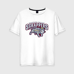 Женская футболка оверсайз Mahoning Valley Scrappers